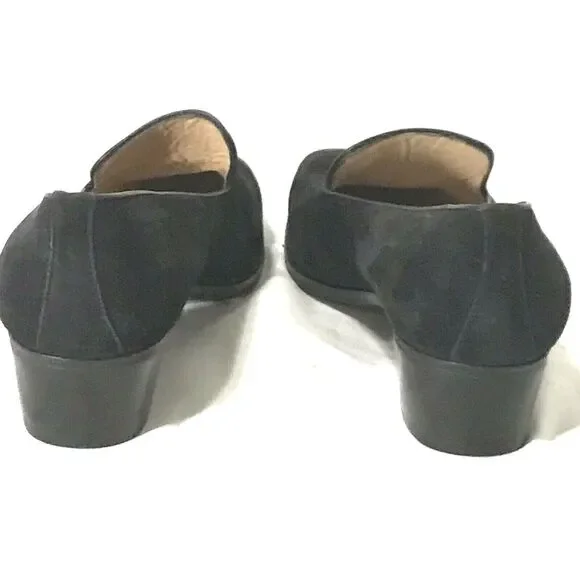 Gravati Shoes Suede Venetian Loafers Men 8 Women 9.5 Wilson Dean Wilkes Bashford - Picture 8 of 12